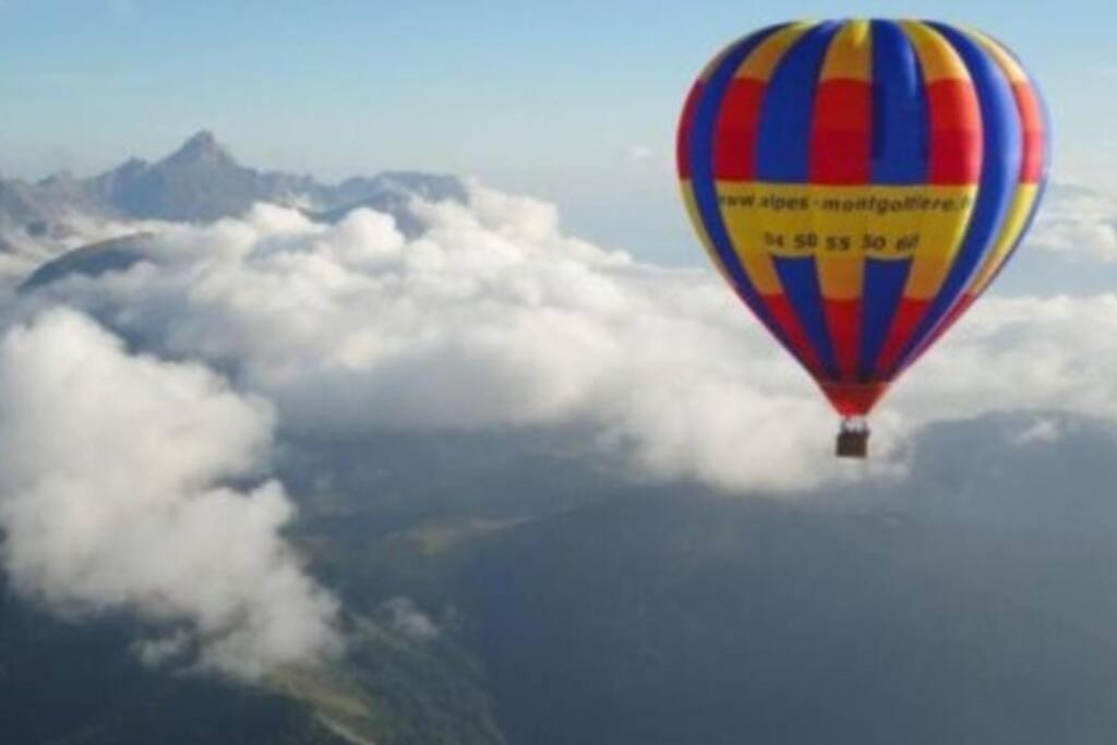 Super Appartement Cocooning Vu Mont Blanc Sallanches Exterior foto